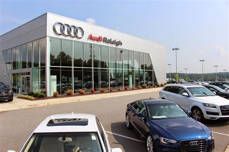Audi of raleigh - Feel free to contact us online with any questions you have or give us a call at (919) 890-3627. Ready to see us in person? Get directions to visit us at our Raleigh, NC dealership! 